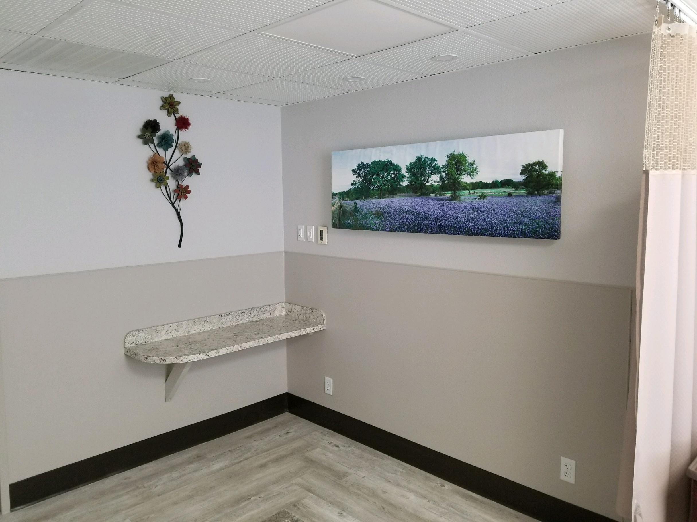 Newly Remodeled Patient Rooms